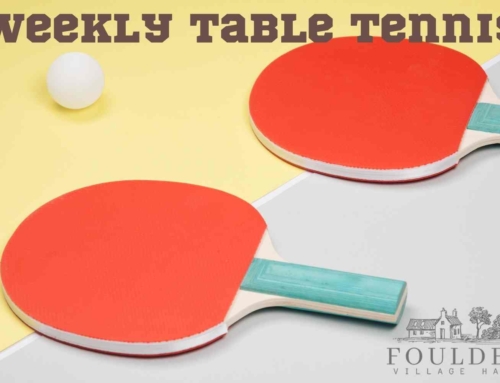 TABLE TENNIS –  Thursday @17.00 