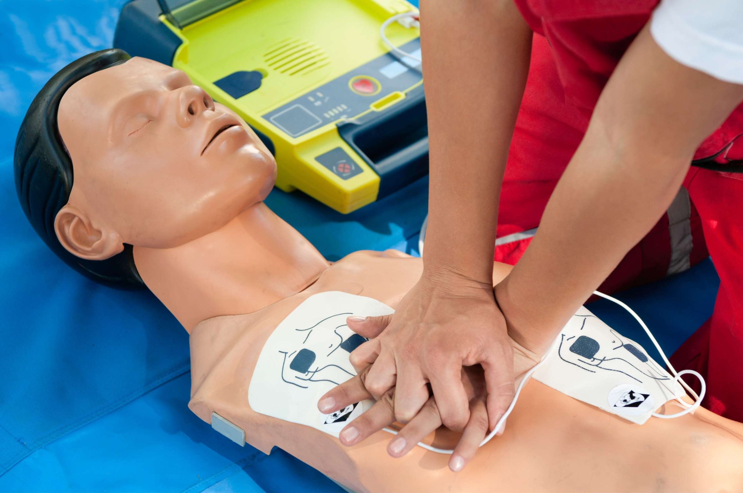 Foulden defibrillator training